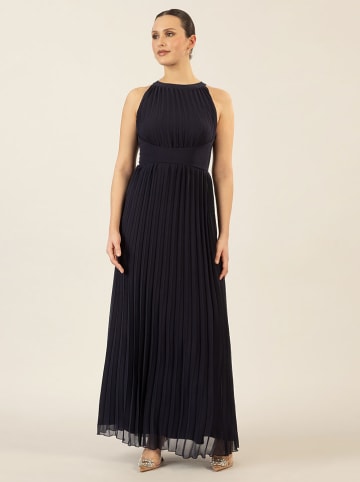 APART Plisseekleid in Dunkelblau