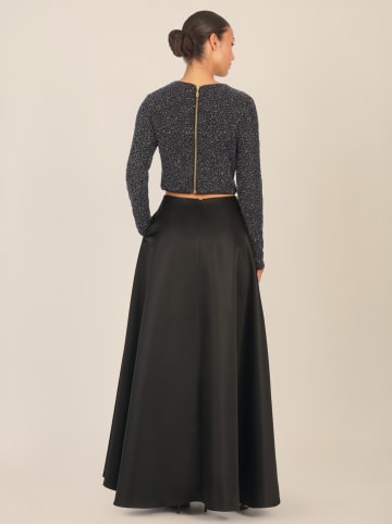 APART Paillettenblouse zwart/donkerblauw