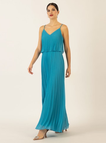 APART Plisseekleid in Blau