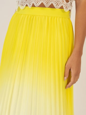 APART Plissérok geel
