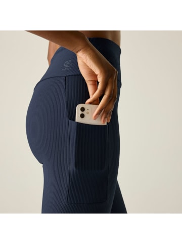 Dare 2b Legginsy funkcyjne "Hustle" w kolorze granatowym