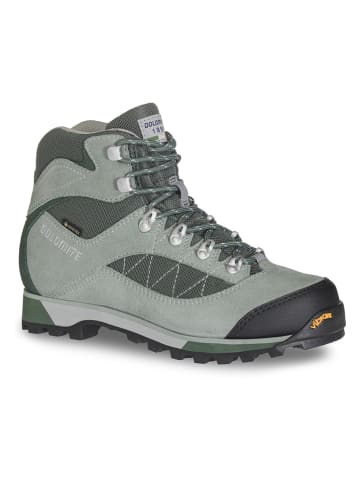 DOLOMITE Skórzane buty trekkingowe "Moena GTX" w kolorze zielonym