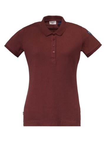 DOLOMITE Functioneel poloshirt "Expedition" bordeaux