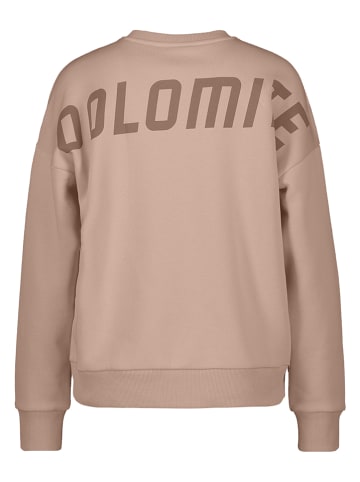 DOLOMITE Sweatshirt "Logo" lichtroze