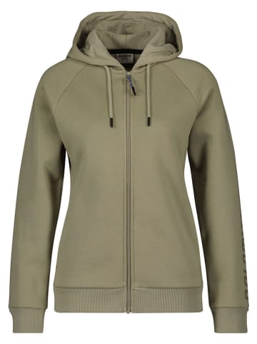 DOLOMITE Sweatjacke in Khaki