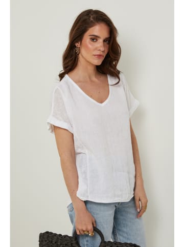 Rodier Lin Linnen shirt wit