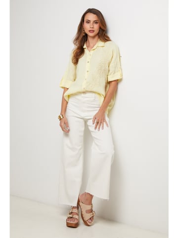Lin Passion Lniana koszula w kolorze żółtym