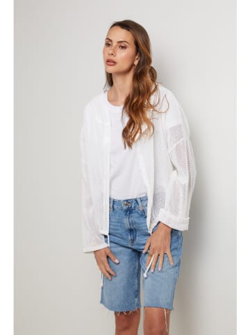 Lin Passion Leinenjacke in Weiß