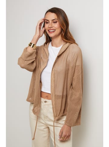 Lin Passion Leinenjacke in Camel