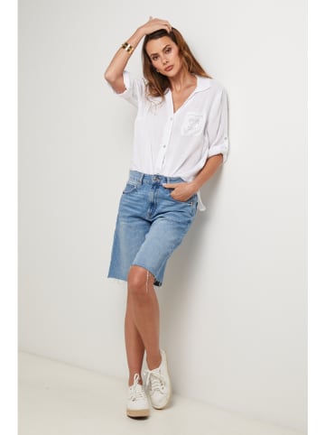 Lin Passion Linnen blouse wit