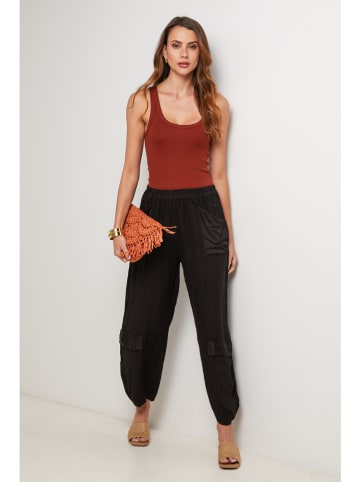 Lin Passion Linnen broek zwart