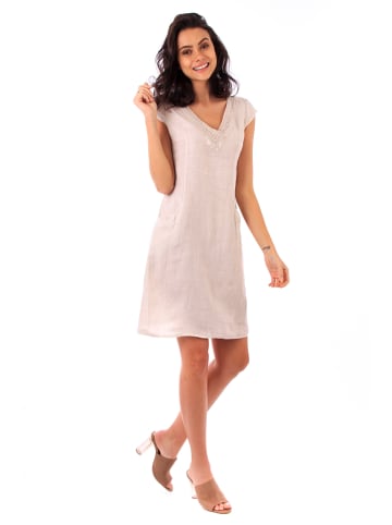 Lin Passion Linnen jurk beige