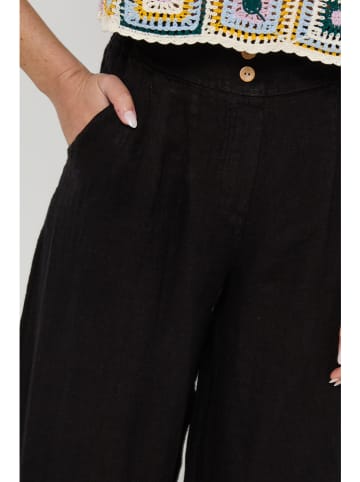 Lin Passion Linnen broek zwart