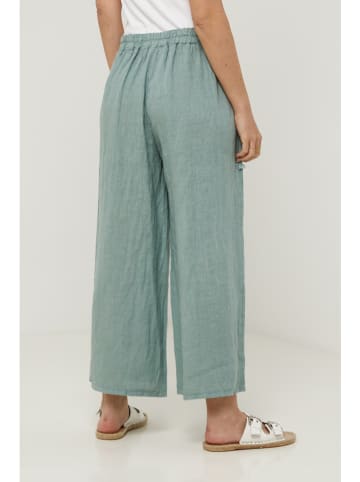 Lin Passion Leinen-Hose in Grün