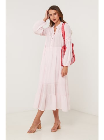 Lin Passion Sukienka w kolorze jasnoróżowym