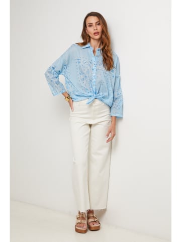 Lin Passion Hemd in Hellblau