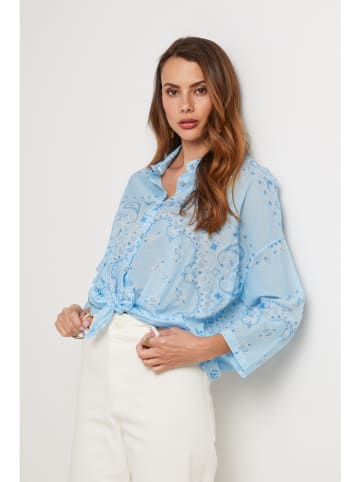 Lin Passion Hemd in Hellblau