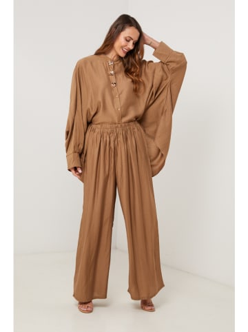 Lin Passion 2-delige outfit camel