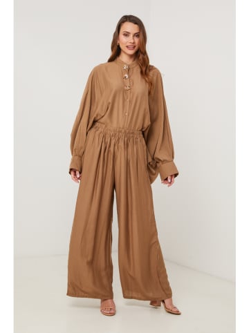 Lin Passion 2-delige outfit camel