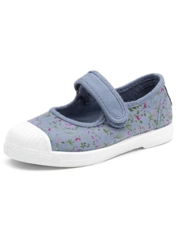 natural world Spangenballerinas in Blau