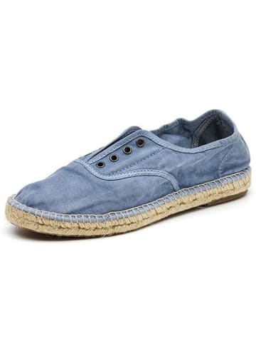 natural world Espadryle w kolorze niebieskim
