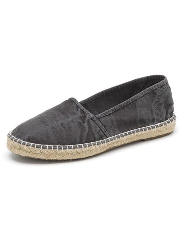 natural world Espadryle w kolorze antracytowym
