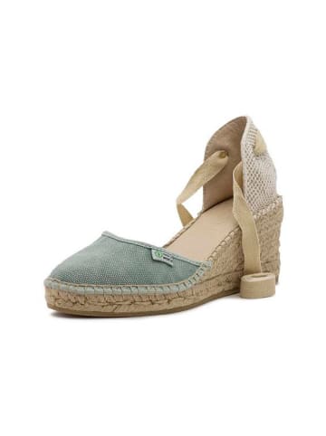 natural world Keilpumps in Türkis/ Beige
