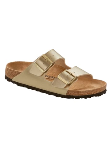 Birkenstock Slippers "Arizona" goudkleurig