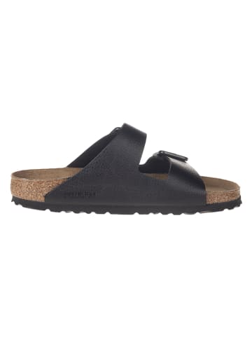 Birkenstock Skórzane klapki "Arizona" w kolorze czarnym
