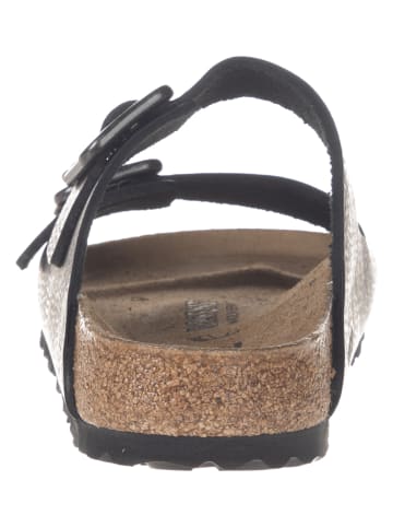 Birkenstock Skórzane klapki "Arizona" w kolorze czarnym