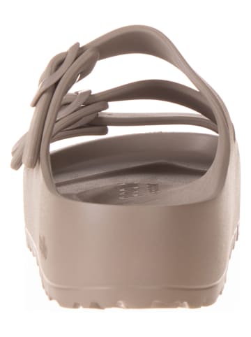 Birkenstock Klapki "Florida III Flex Platform" w kolorze szarobrązowym
