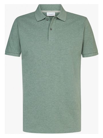 PROFUOMO Koszulka polo w kolorze zielonym