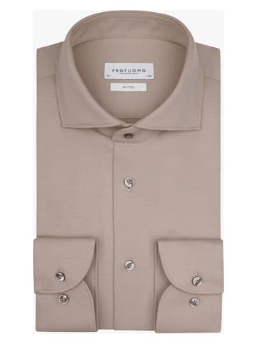 PROFUOMO Hemd in Beige