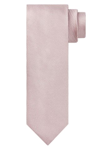 PROFUOMO Seiden-Krawatte in Rosa