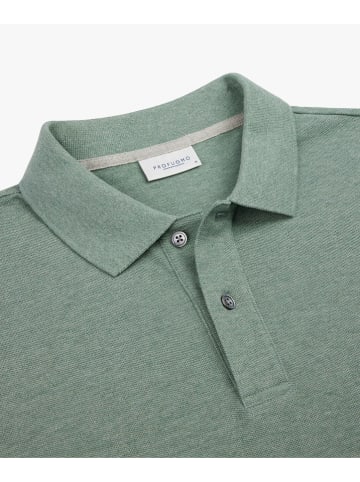 PROFUOMO Koszulka polo w kolorze zielonym