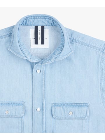 PROFUOMO Spijkerblouse lichtblauw
