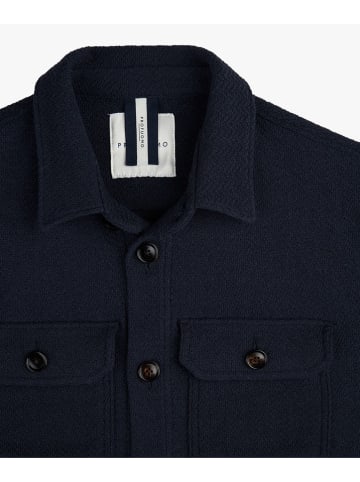 PROFUOMO Hemdjacke in Dunkelblau