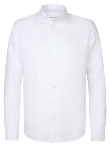 PROFUOMO Blouse - slim fit - wit