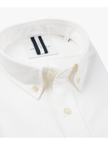 PROFUOMO Blouse - relaxed fit - wit