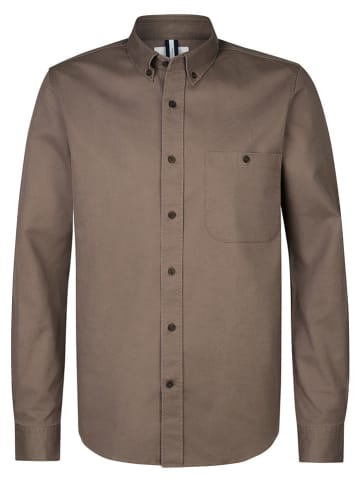 PROFUOMO Hemd - Relaxed fit - in Braun