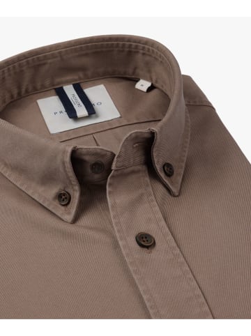 PROFUOMO Koszula - Relaxed fit - w kolorze brązowym