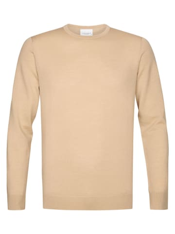 PROFUOMO Wollen trui beige