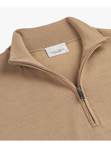 PROFUOMO Wollpullover in Beige