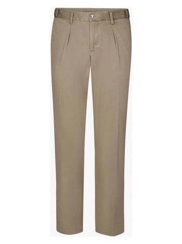 PROFUOMO Spodnie chino w kolorze szarobrązowym