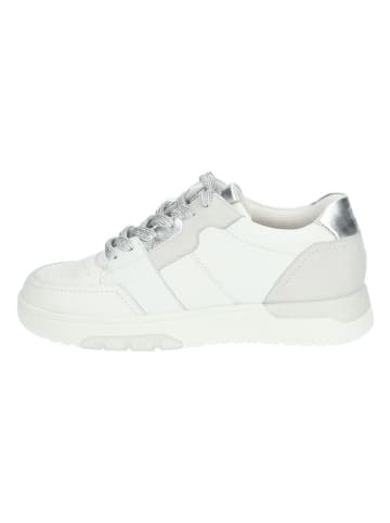 Paul Green Leder-Sneakers in Weiß