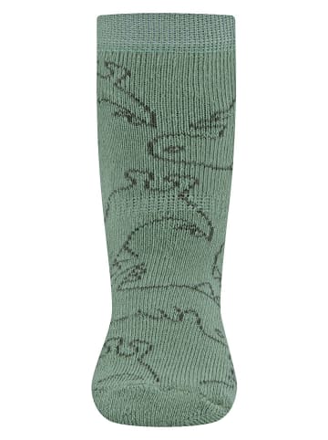 ewers ABS-Socken "Dino" in Grün