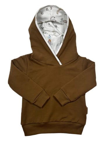 LiVi Hoodie "Braun Dino" in Braun
