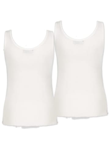 Sky Rebel 2er-Set: Tops in Weiß