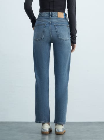 LTB Dżinsy "Wanda" - Straight fit - w kolorze niebieskim