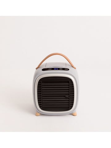 CREATE Mini-Tischventilator in Grau - (B)21,5 x (H)22,5 x (T)19 cm